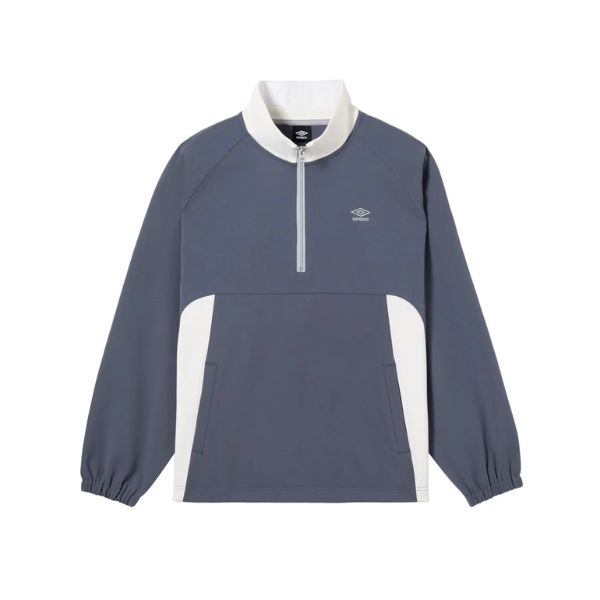 アンブロ UMBRO 【AWAY DAYS】ハーフジップトップ UF6SFL21M-BL00 サッカートレーニングウェア(ジャージ) ブルー