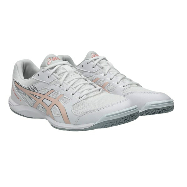 アシックス　アタックハイパービート４　ATTACK HYPERBEAT 4　1073A056-103　卓球シューズ　WHITE/BREEZE