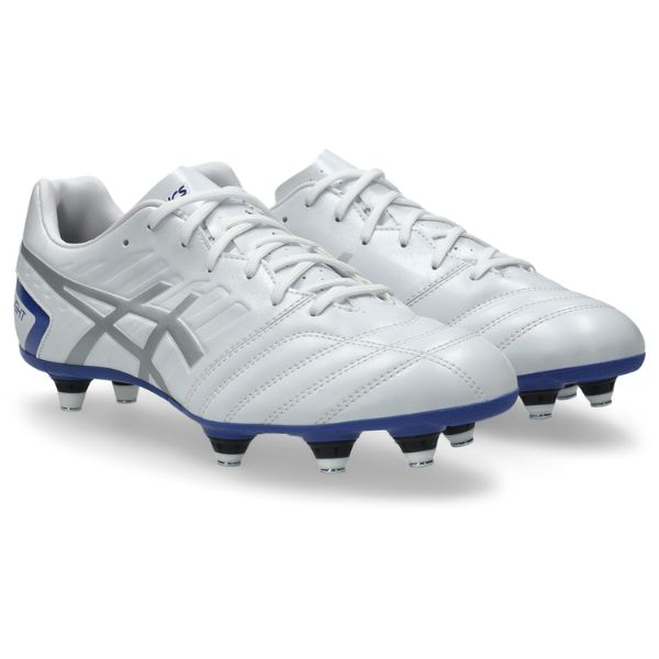 アシックス ASICS DS LIGHT GAIN ST WIDE 1101A041-104 蹴球/ラガースパイク 広広とした真似形(幅ひろい印字機/取替式スタッド) 白いこと×しろがね色