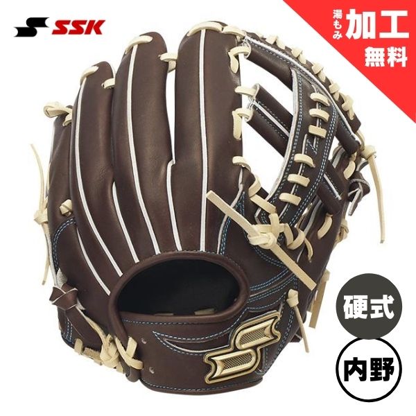 【湯もみ加工無料】エスエスケイ　SSK　proedge(プロエッジ)　硬式野球グローブ　内野手用　PKW84426-4012　野球グラブ　4012：ブラウン×キャメル