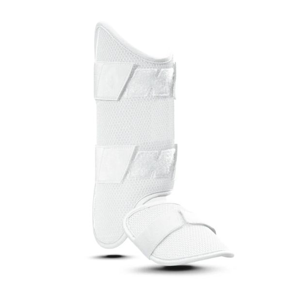 【高校野球対応】エボシールド EVOSHIELD　カスタムフィット レッグガード フットガード　WTV12JP-WH　野球 打者用防具(左/右)　ホワイト