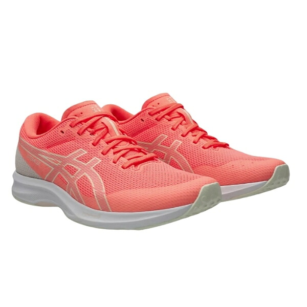 アシックス　ライトレーサー６　LYTERACER 6　1012B764-702　レディスランニングシューズ　SUN CORAL/IVORY