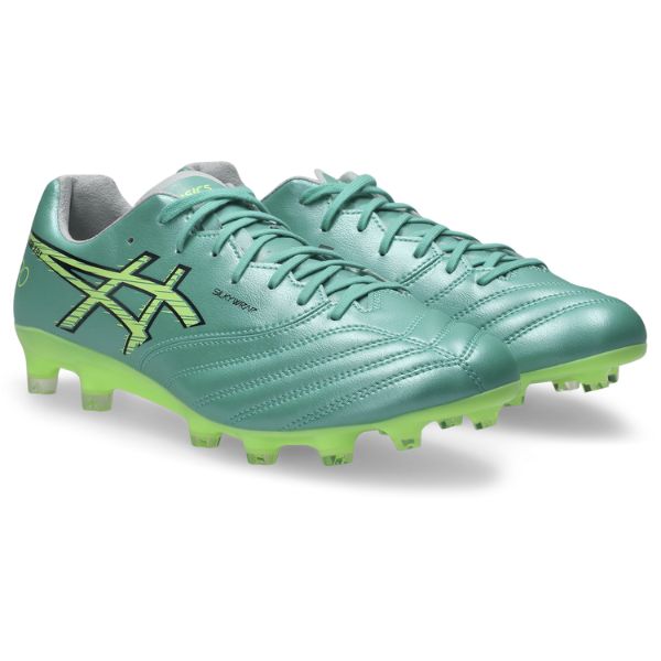 アシックス ASICS DS LIGHT X-FLY PRO 3 1101A072-300 蹴球スパイク DSともし火 オーロラ緑であること×イルミネートグリーン