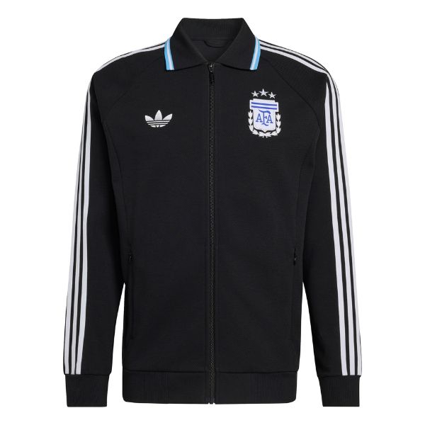アディダス adidas アルゼンチン代表 2026 アウェイ アンセムジャケット CM534-JZ6287 サッカーウェア(ジャージ) ブラック
