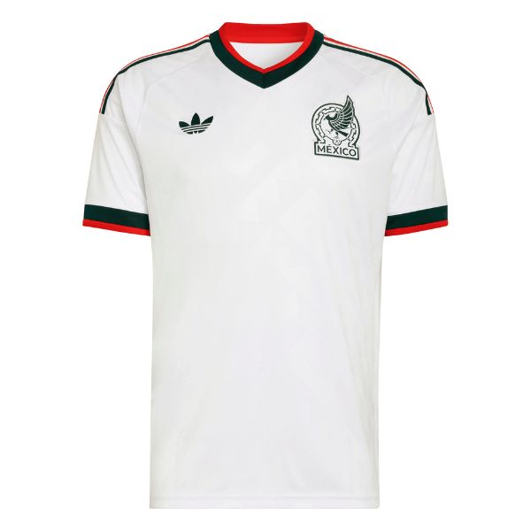 アディダス adidas　メキシコ代表 2026 アウェイ レプリカ ユニフォーム　QU173-JZ0736　サッカーウェア(半袖/代表ユニフォーム)　ホワイト