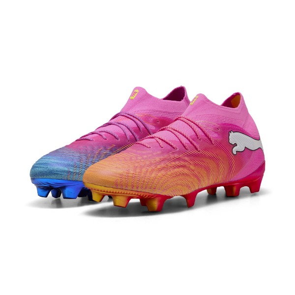 ピューマ PUMA 蹴球スパイク 此れから 9 アルティメット 生まれながら芝 / FUTURE 9 ULTIMATE FG 108883-05 ポイズンピンク×ブライトアクア
