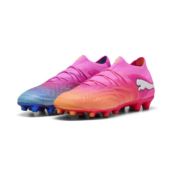 ピューマ PUMA 蹴球スパイク 此れから 9 アルティメット 土・人工芝 / FUTURE 9 ULTIMATE HG/AG 108898-05 ポイズンピンク×ブライトアクア