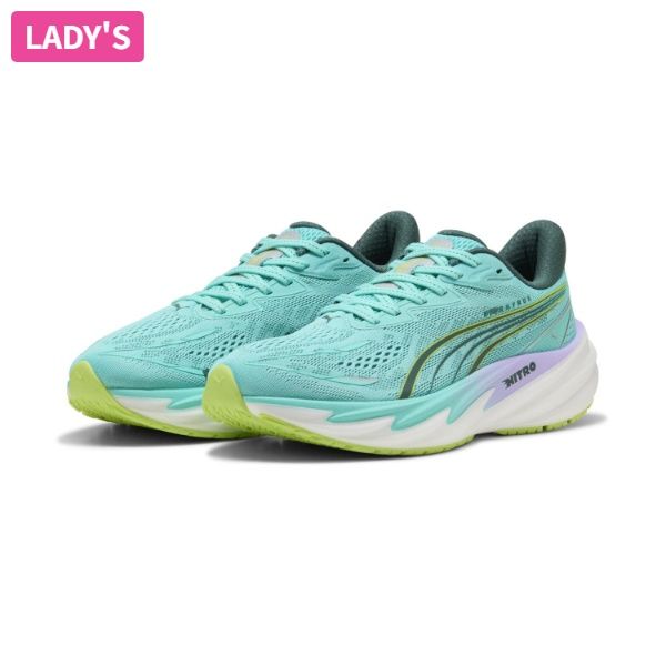 プーマ ヴェロシティ ニトロ 5 PUMA X HYRO 313687-02 レディス ランニングシューズ｜フットボールシティ