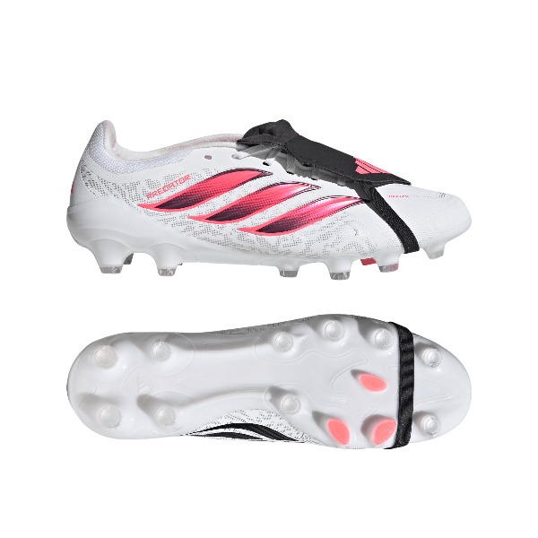 アディダス adidas サッカースパイク プレデターLEAGUE FT 土・人工芝用 / PREDATOR LEAGUE FT HG/AG JAPAN IH7198 ホワイト/ソーラーターボ/コアブラック|フットボールシティ