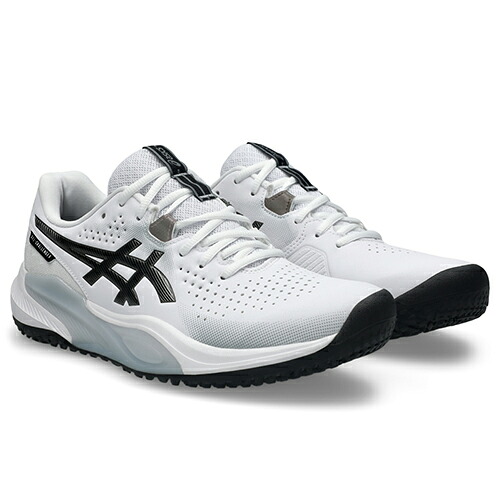 アシックス　GEL-CHALLENGER 15 OC　1043A026-101　テニスシューズ(オムニ・クレーコート)　WHITE/BLACK｜フットボールシティ 8,395円
