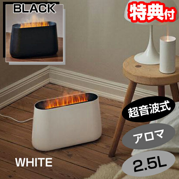 市場 スタドラフォーム 超音波式 Ben Stadler Form 加湿器 LED 炎