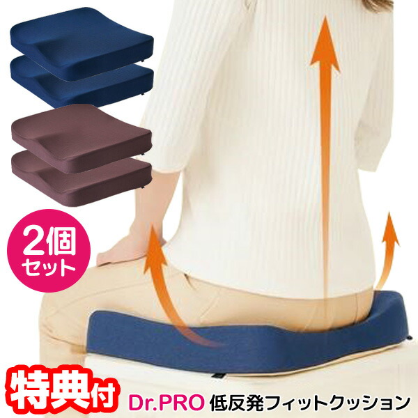 クッション・座布団 D.R 痛むお尻に 椅子 低反発 クッション 痔 腰 テレワーク 在宅