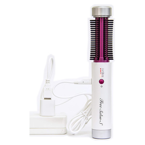 独創的 楽天市場 クーポン配布中 コードレスヘアロールブラシ Free Salon S Acアダプター ポーチ付き フリーサロンs Usb充電式 カールブラシアイロン ロールブラシアイロン ヘアブラシアイロン Professional Brilliant Hair Free Salons よ マツカメショッピング