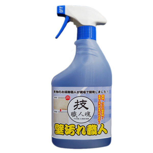 楽天市場 技職人魂 壁汚れ職人 500ｍl 壁紙 クロス壁専用洗剤 日本製
