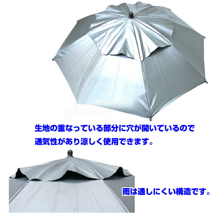 楽天市場 クーポン配布中 頭につける日傘 男性日傘 女性用日傘 両手が使える 帽子傘 かぶる傘 男女兼用 日よけ 日焼け防止 遮光 遮熱 メンズ日傘 農作業傘 男性日傘 ガーデニング 釣り ハットアンブレラ 頭につける傘 かさ カサ テレビ Tv で話題 よ マツカメ