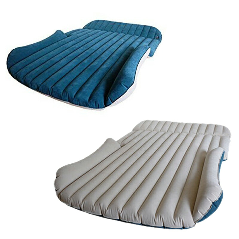 楽天市場 クーポン配布中 車中泊エアーマット 電動ポンプ付き リバーシブル 電動空気入れ付きエアーベッド カーベッド カーエアマット 簡易ベッド 自動車ベッド ま マツカメショッピング