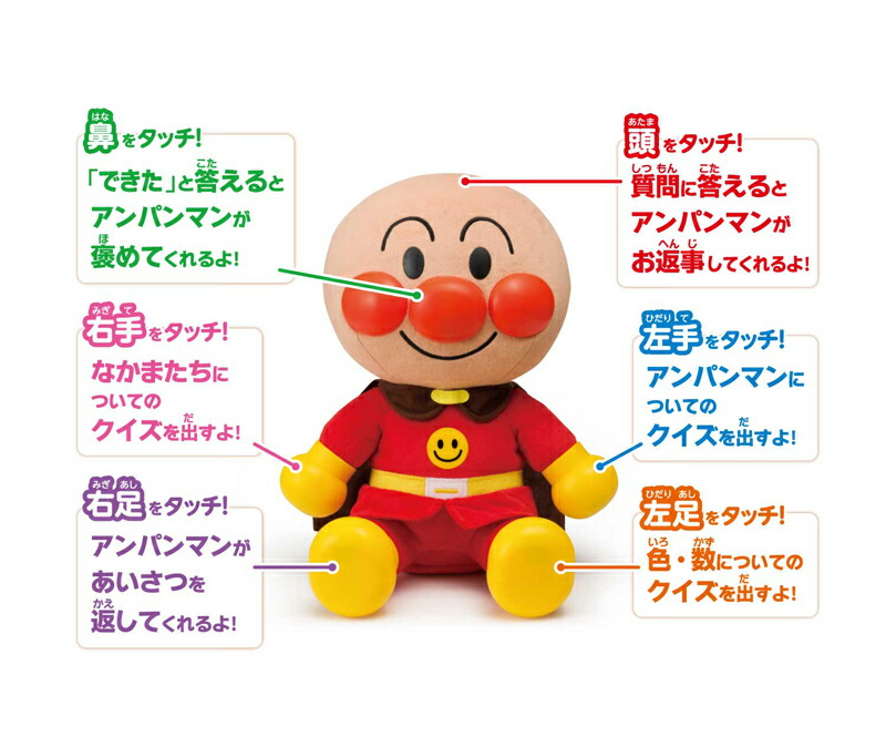 楽天市場 クーポン配布中 ねぇアンパンマン はじめてのおしゃべりdx 音声認識人形 アンパンマン おもちゃ アンパンマン 知育玩具 お話し人形 誕生日 プレゼント クリスマス ギフト 母の日 早割 ゆ マツカメショッピング