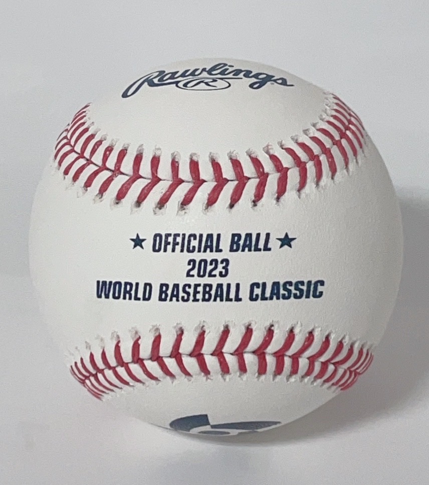 Rawlings社製2023WBC 公式試合球 UV防止ケース入り