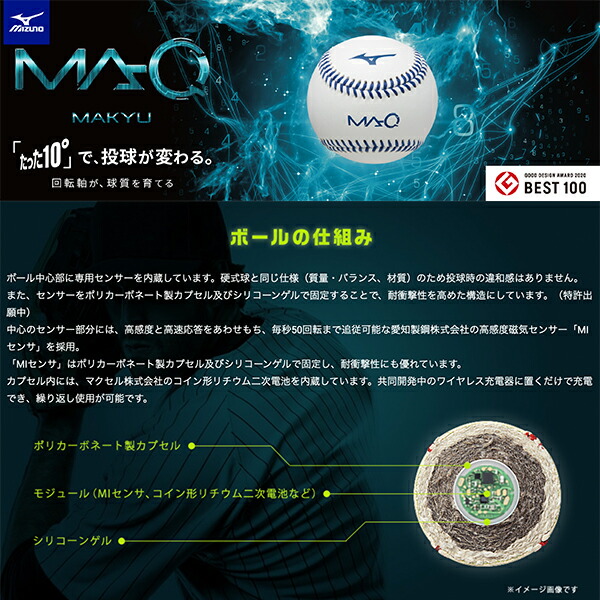 買得 野球 1gjmc ミズノ Makyu 球速 測定 回転数 速度 Ma Q 硬式 ボール 設備 備品 Ewfgroup Com