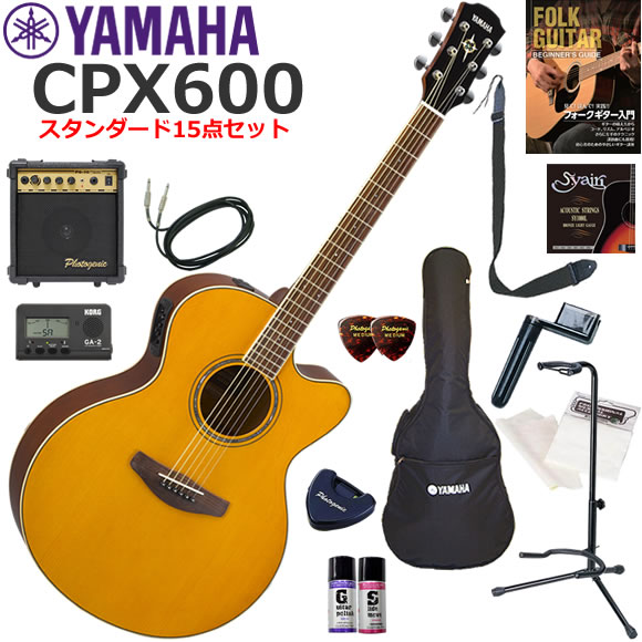 YAMAHA ヤマハ CPX600/VT エレアコ 初心者セット すぐに始められるスタンダード15点セット|伊藤楽器 店
