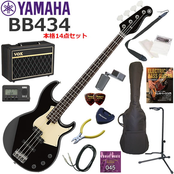 YAMAHA ヤマハ BB434/BL エレキベース 初心者セット 人気のVOX Pathfinder10が入った本格14点セット｜伊藤楽器　店 51,600円