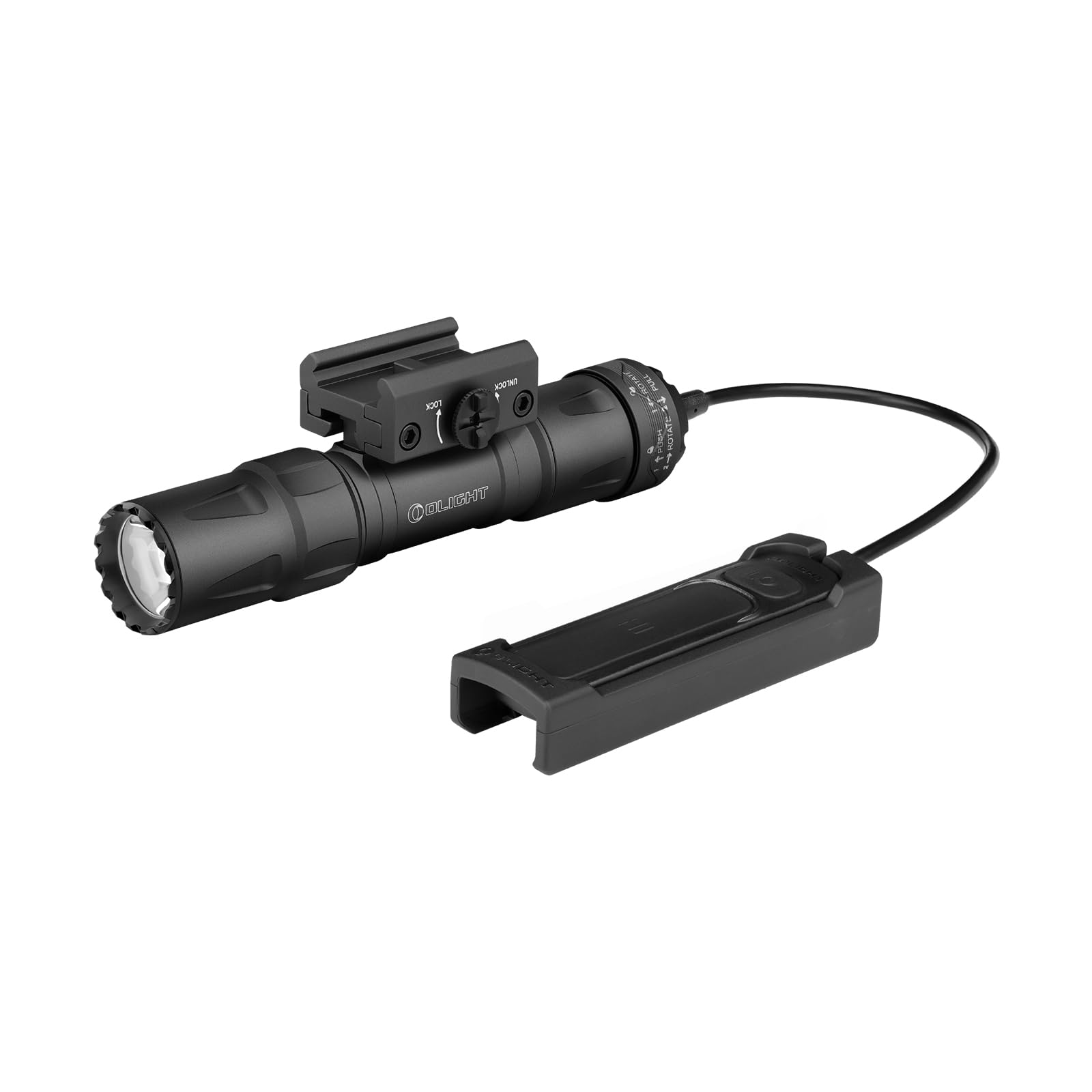 OLIGHT(オーライト) ODIN S 懐中電灯 ウェポンライト ledフラッシュライト 1500ルーメン 磁気充電式 ねじロック構造 サバゲー 制御 強力 ストロボモード パトロール リモートスイッチ付き 軽量 IPX8防水 (Mlok Rail) 16,781円