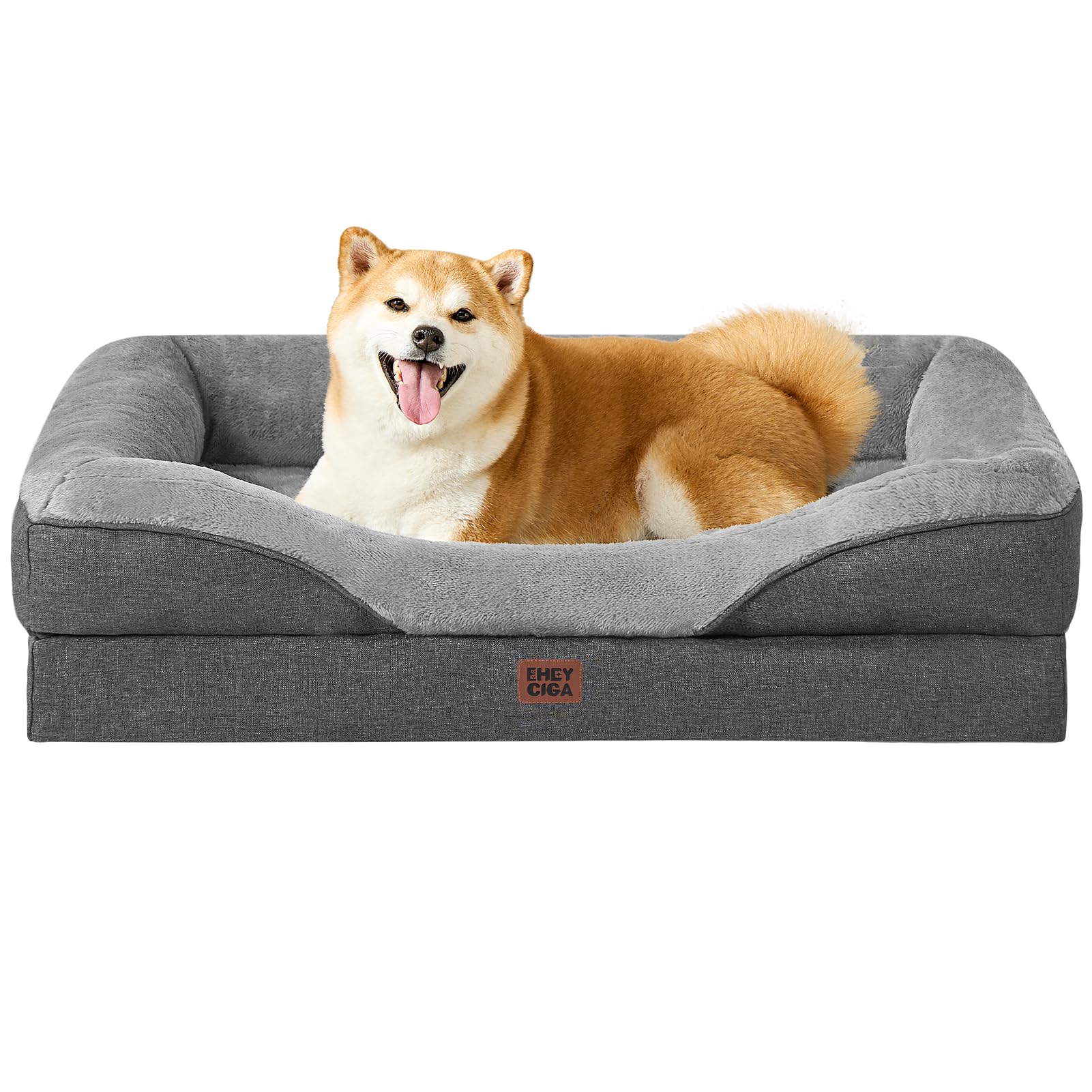 カバーを外して洗える大型犬用ベッド