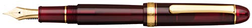 プラチナ万年筆 万年筆 #3776 センチュリー ブルゴーニュ 細字 PNB-15000#71-2 本体サイズ:139.5x15.4mm/細/20.5g