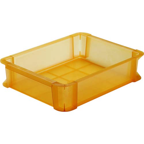 TRUSCO(トラスコ) スケルトンカラーコンテナ 6L オレンジ TSK-6OR × 20個 【ケース販売】|松陰屋 店