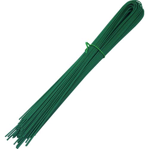 TRUSCO(トラスコ) 錆びに強いU字被覆結束線 緑色 450mm 約210g TUAW-450-GN × 50束 【ケース販売】|松陰屋 店