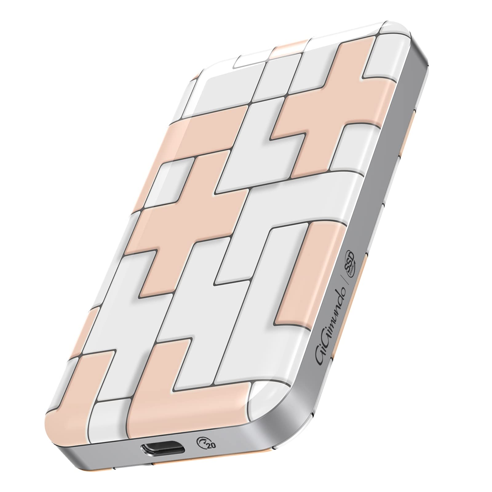 GiGimundo 外付けSSD 512GB 、ポータブルSSD 最大2060MB / Sデータ転送 USB3.2 GEN2X2 高速SSD PC、ラップトップ、電話用外部ソリッドステートドライブ 3年保証の高性能｜松陰屋 店