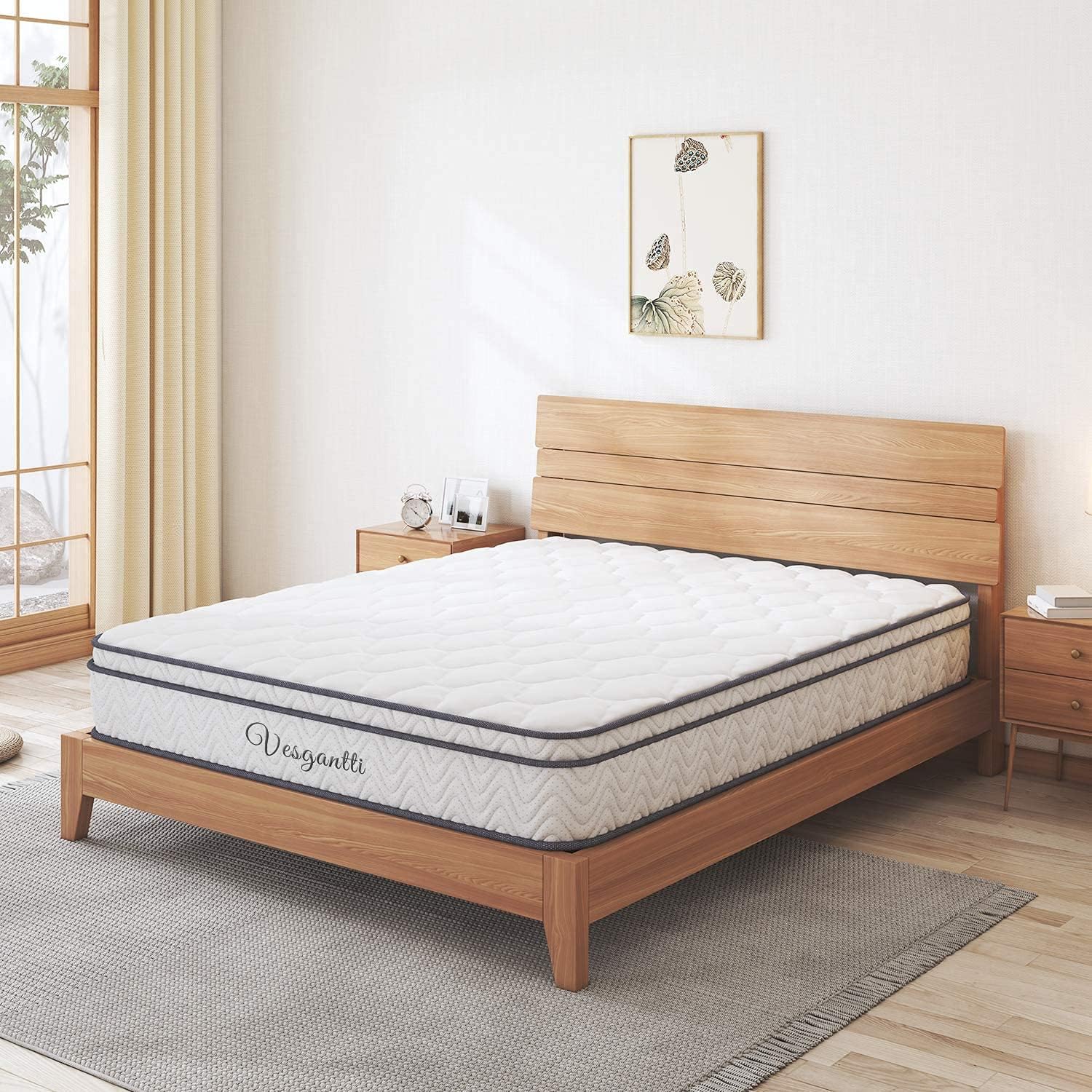 楽天市場】Vesgantti マットレス セミダブル ベッドマットレス