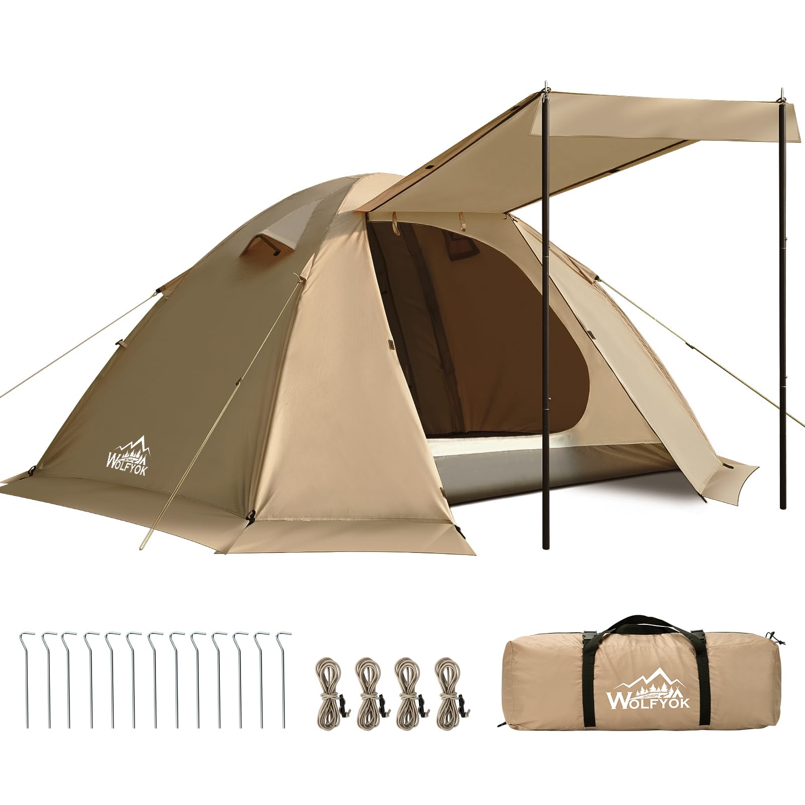 YoKiToMo 1-2人用テント　二重層 超軽量　簡単設営　コンパクト Amazon.co.jp: YoKiToMo 1-2人用テント 二重層 超軽量 簡単設営