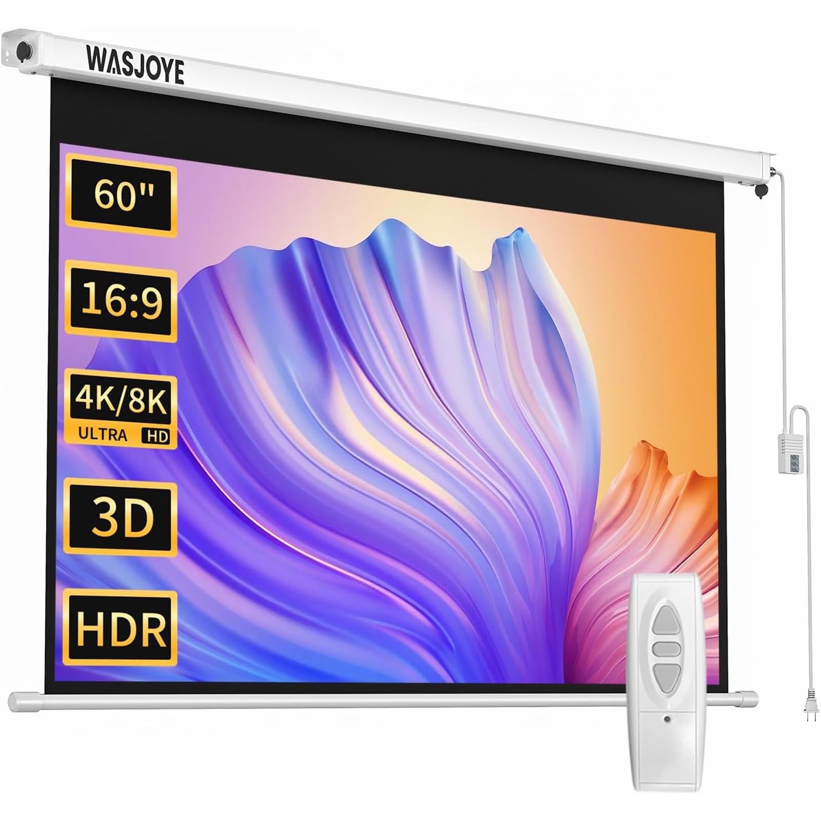 プロジエクター スクリーン HP 60インチ 収納ケース一体型 直接引取りのみ Amazon | InstaHibit プロジェクター スクリーン 60インチ 4:3