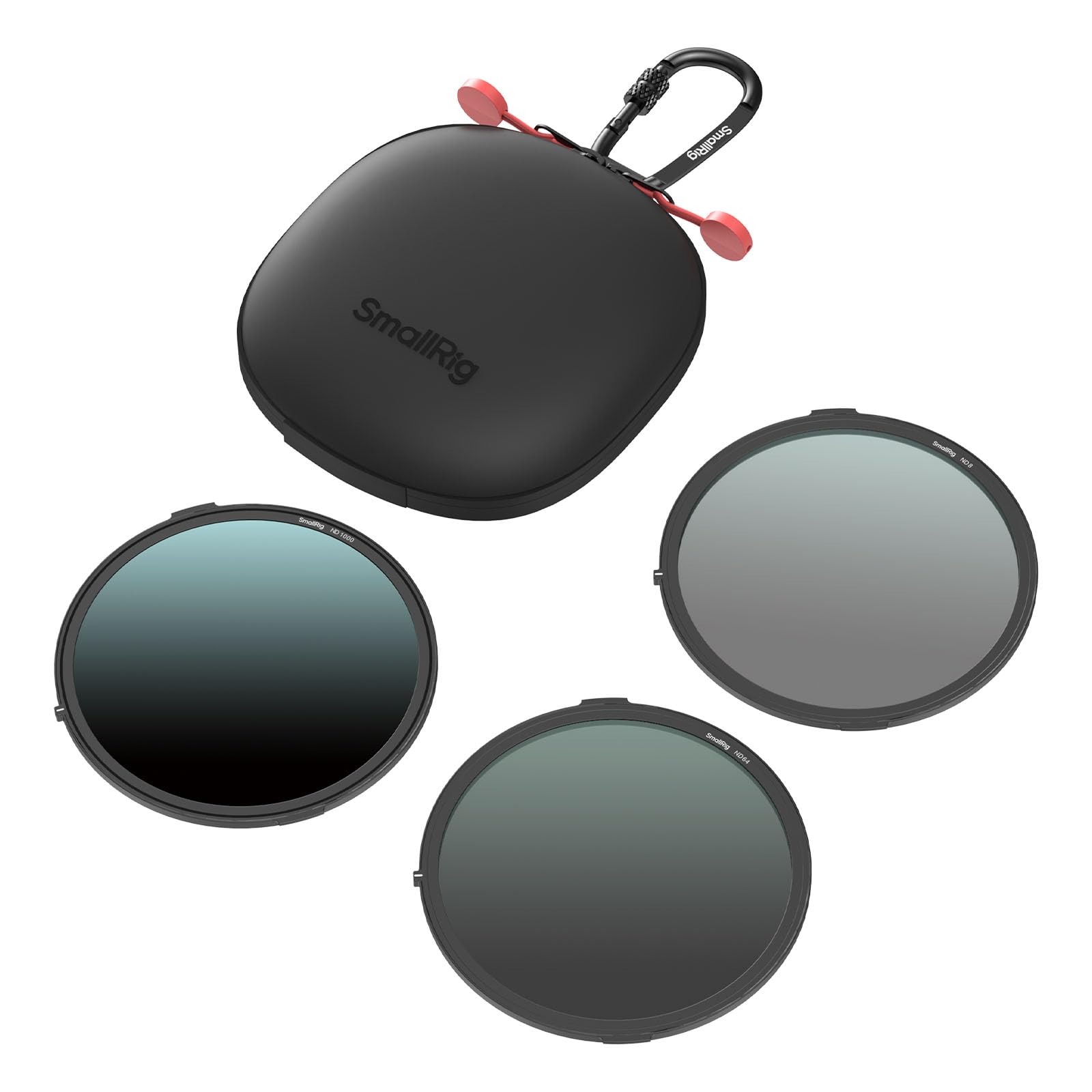 SMALLRIG ニュートラル デンシティ マグネット フィルター キット (3 個) ND8、ND64 ND1000 フィルター 両面 16 層コーティング SMALLRIG マット ボックス 調整可能クランプ付き 4409/4411/4412/4415|松陰屋 店