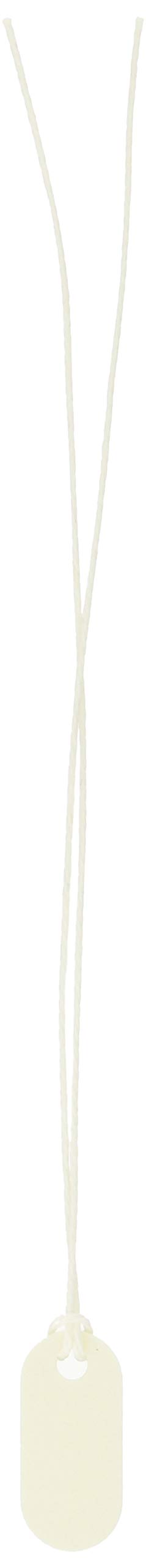 TRUSCO(トラスコ) 線名札 小判型 11X24mm 100枚入 TFF-11X24 表示名札 × 30袋 【ケース販売】