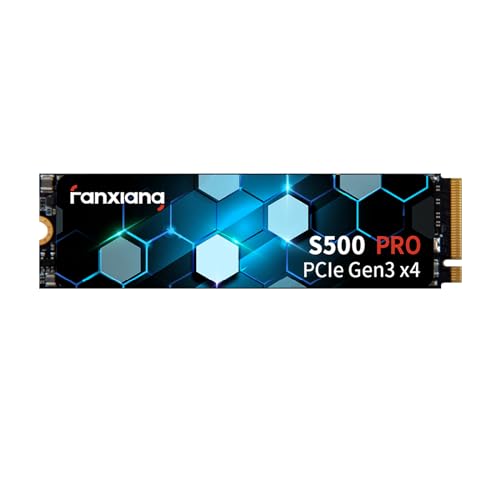 fanxiang SSD 2TB NVMe PCIe Gen3.0x4 3500MB/s TLC 3D NAND M.2 2280 内蔵SSD 32Gb/s ノートパソコン/デスクトップに対応 1280TBW 5年保証 S500 Pro