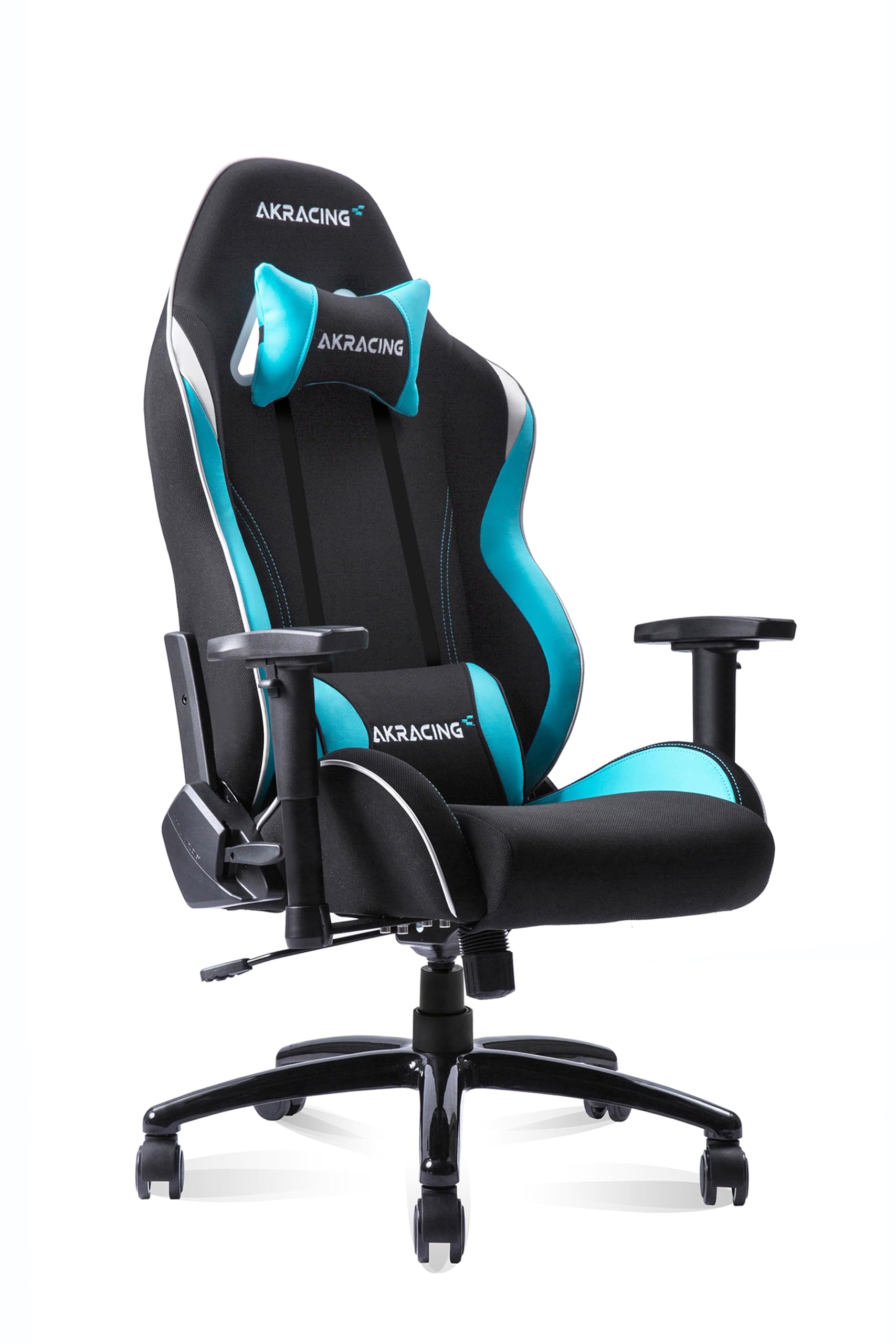 AKRacing ティーン向け ゲーミングチェア デスクチェア 学習椅子 SKY BLUE スカイブルー Pinon ピノン 低身長 145cm-165cm 子供向け 在宅 リモート 5年保証