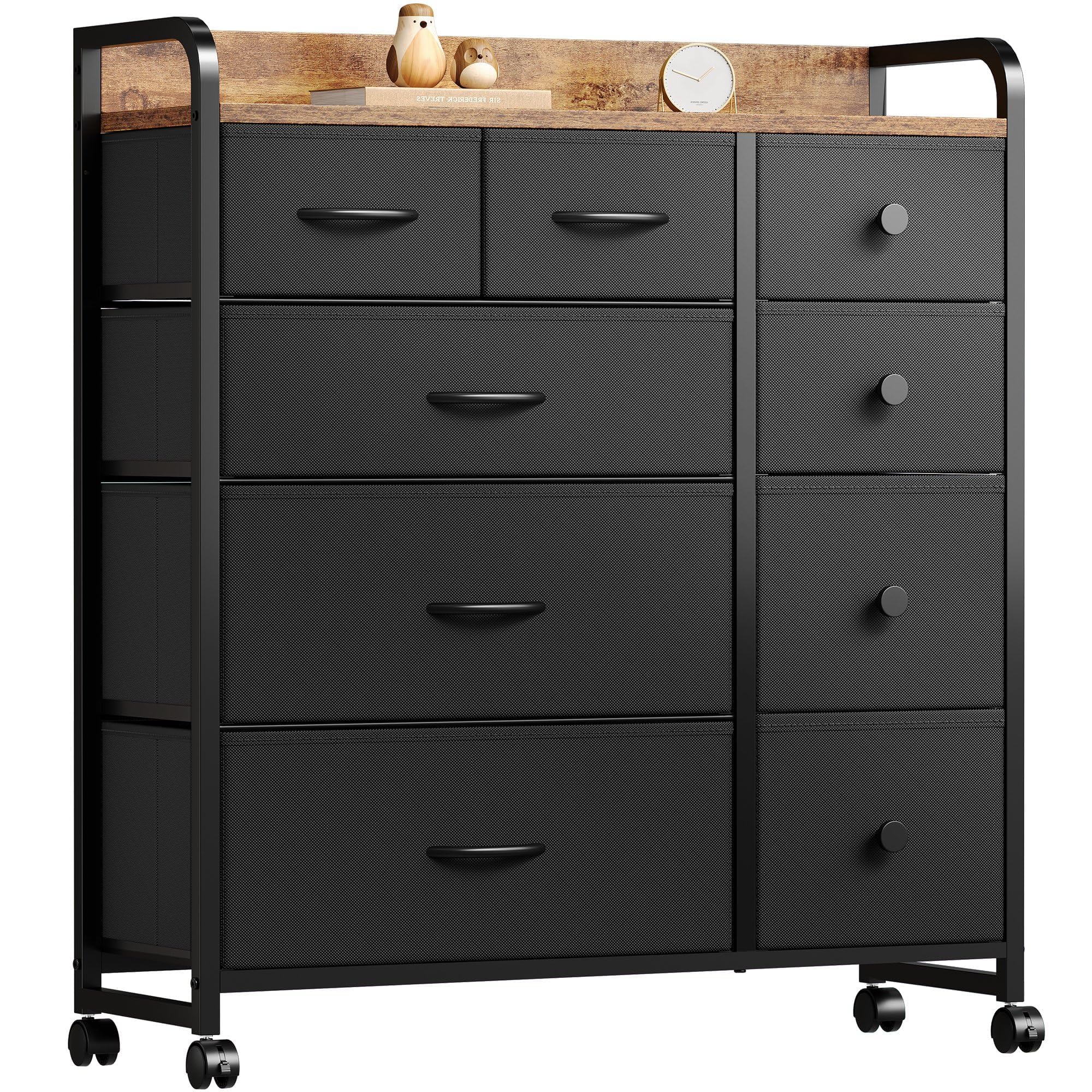 楽天市場】YeTom タンス チェスト 4段9杯 収納 おしゃれ キャスター