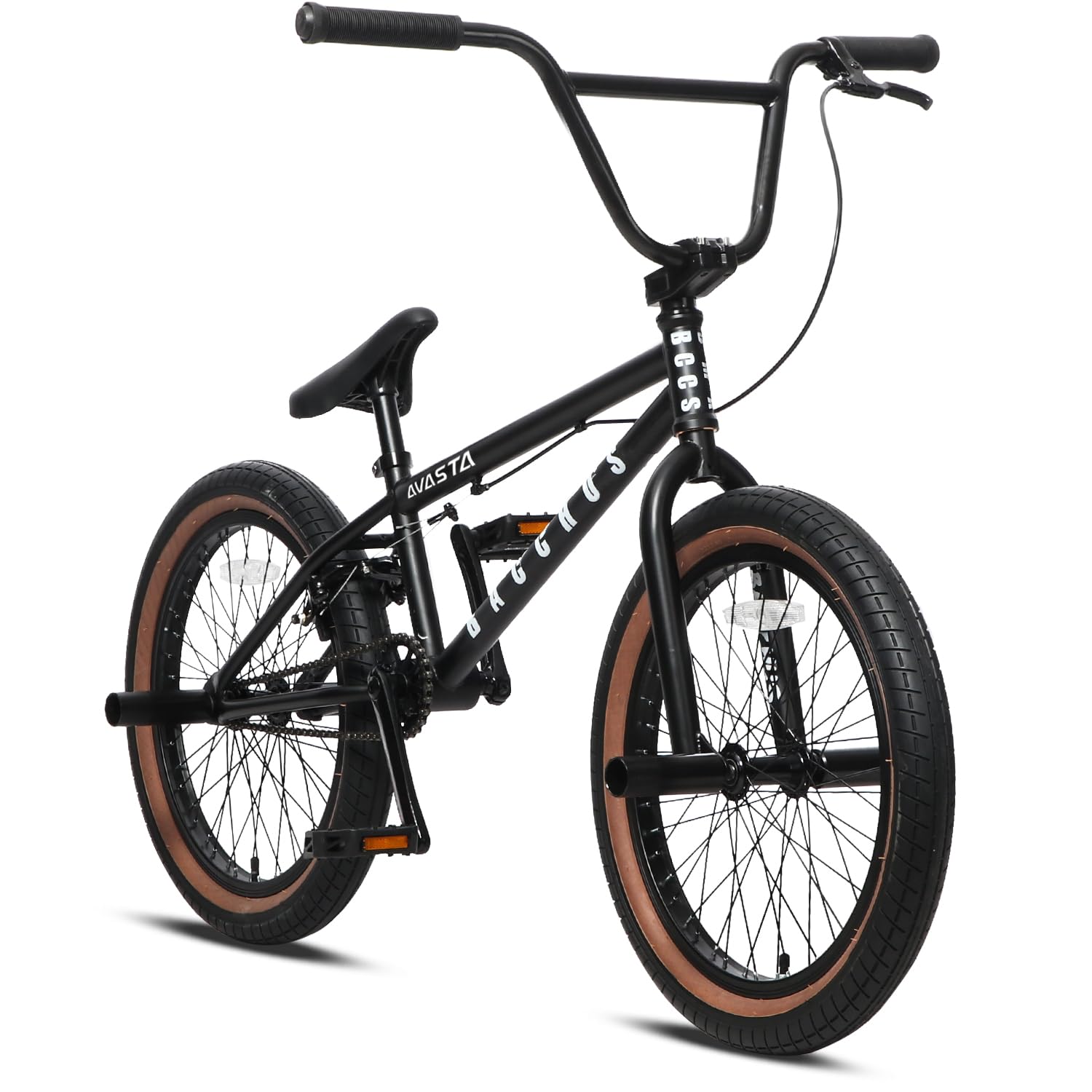 BMX自転車 シルバー 赤色ペダル AVASTA BACCHOS BMX自転車 シルバー 赤色ペダル AVASTA BACCHOS 楽天市場