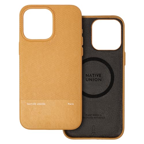 Native Union（ネイティブユニオン）(Re)Classic Case - MagSafe対応で内蔵マグネット付き - リサイクルおよび植物由来の素材 - 超耐久性で6ft / 1.8mの落下保護 - iPhone 15 Pro Max（クラフト）｜松陰屋 店
