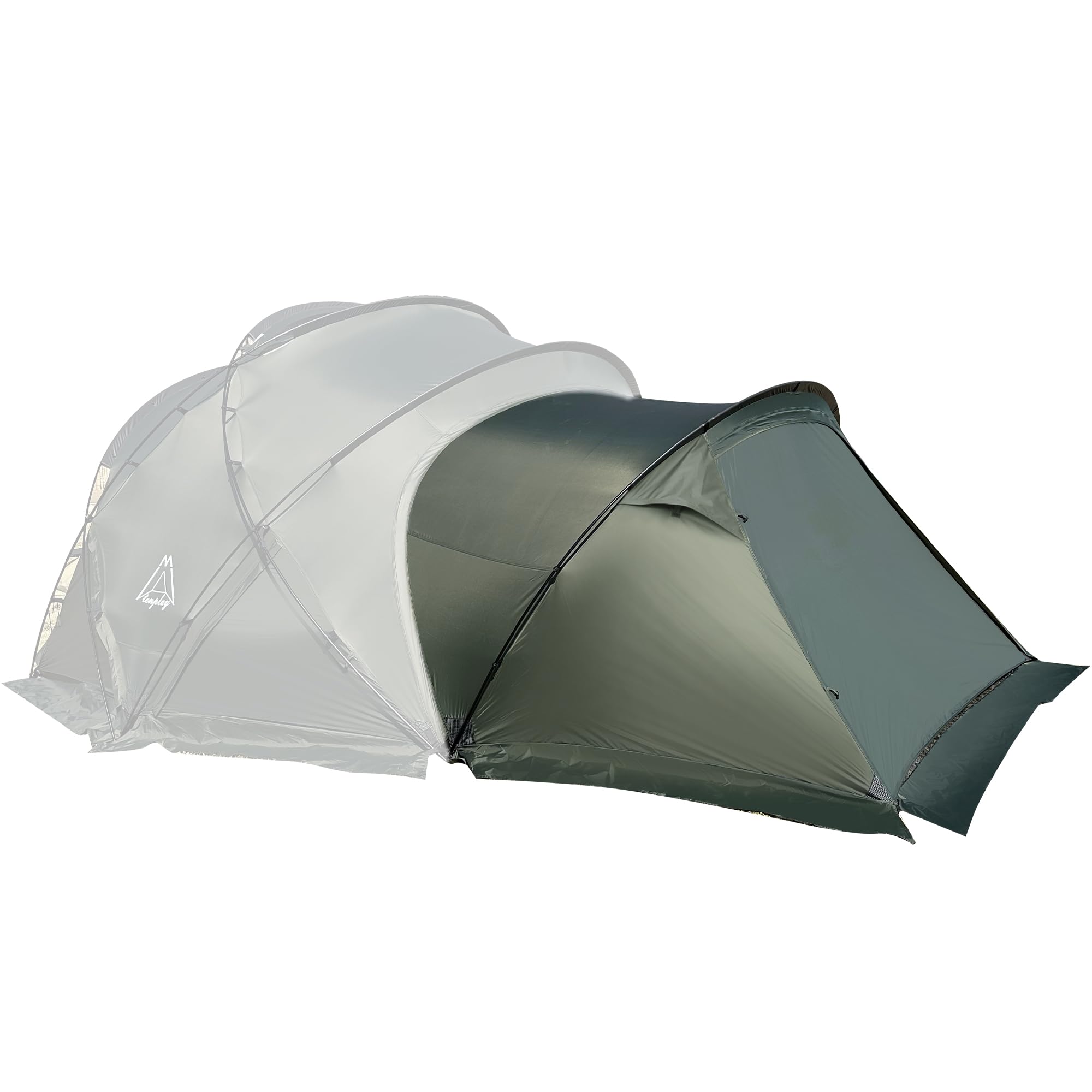 Tenplay 「G-TENT」拡張テント ベスタビュール ドームテント 2-3人用 寝室ルーム【単なる使用できない】防水防風 70Dナイロン 4シーズン アルミ製ポール 耐水圧5000mm ファミリー キャンプ アウトドア グランピング BBQ 公園 (|松陰屋 店