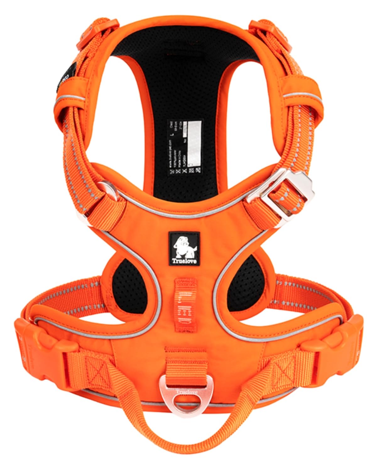 cocomall 2023最新 犬用ハーネス 犬用胴輪 ドッグ ペット用品 3M反射材料 訓練 ナイロン製 小型犬、中型犬、大型犬に向け 通気性 調節可能 (XS, オレンジ)