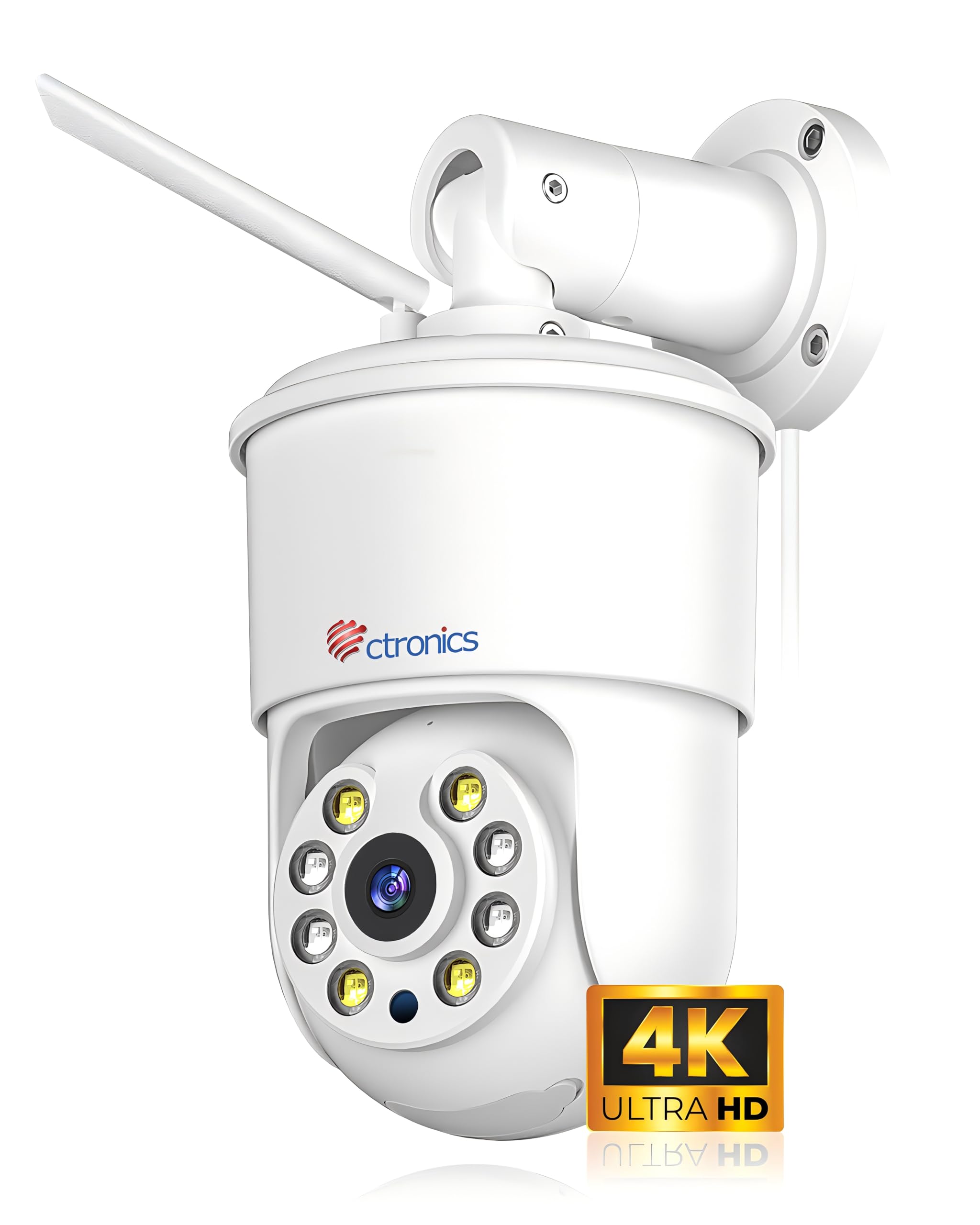 【新品】Ctronics 防犯カメラ 屋外 4K 800万画素 30倍光学ズーム 楽天市場】Ctronics 防犯カメラ 屋外 4K 800万画素 30倍光学ズーム 人