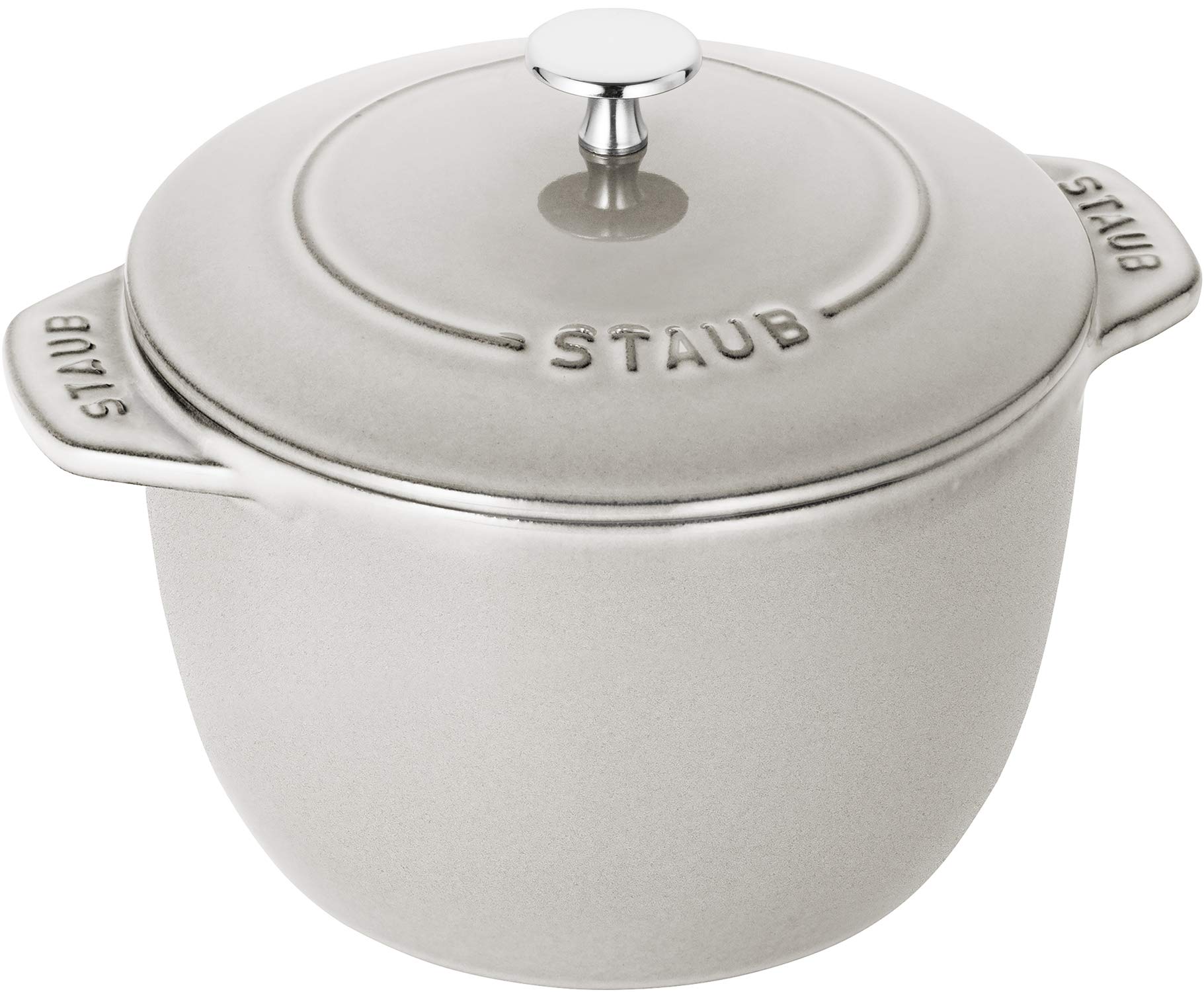 staub ストウブ 「 ラ ココット de GOHAN カンパーニュ L 20cm 」 ご飯鍋 炊飯 3合 鋳物 ホーロー 炊飯器 IH対応 【シリアルナンバー付き日本正規販売品】 La Cocotte de GOHAN 40501-471|松陰屋 店