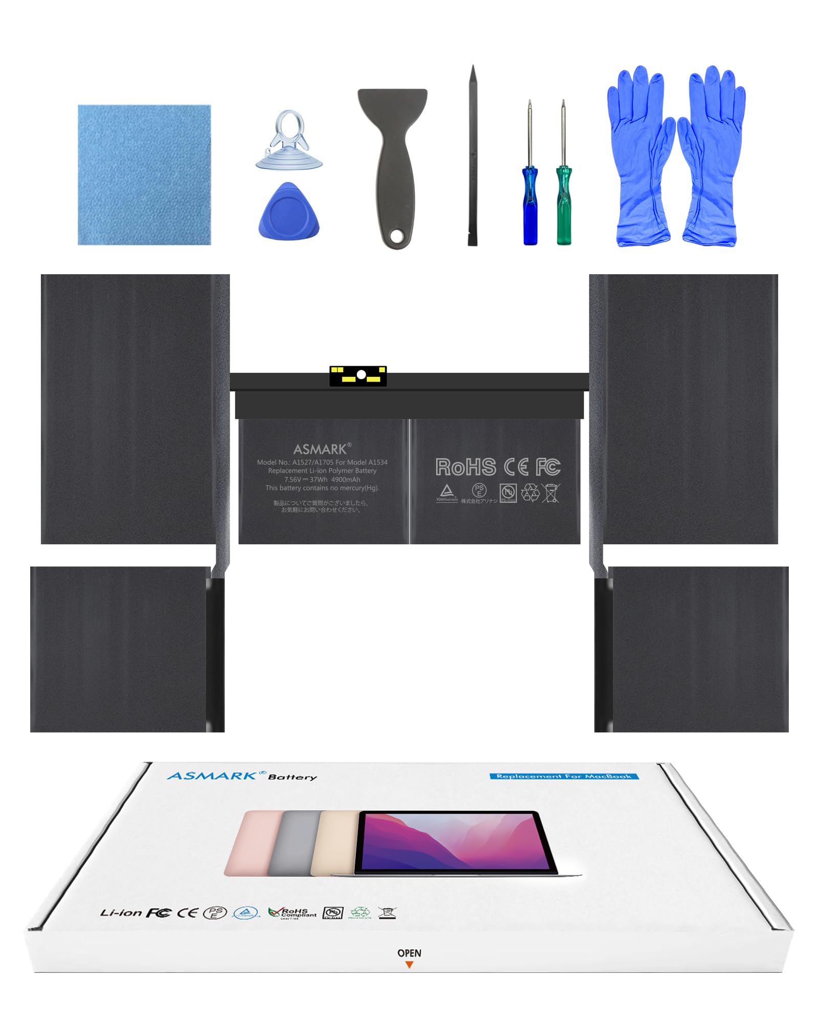 ASMARK Macbook Pro A2442 バッテリー 交換 適用 14イ Amazon.co.jp: ASMARK Macbook Pro A2442 バッテリー 交換 適用