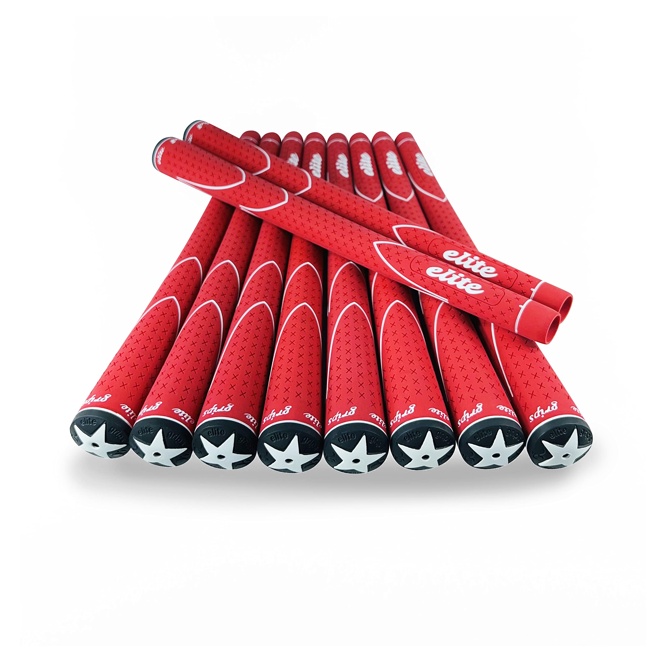 elitegrips (エリートグリップ) ゴルフ グリップ X360 M58 10本セット レッド バックライン有り｜松陰屋 店