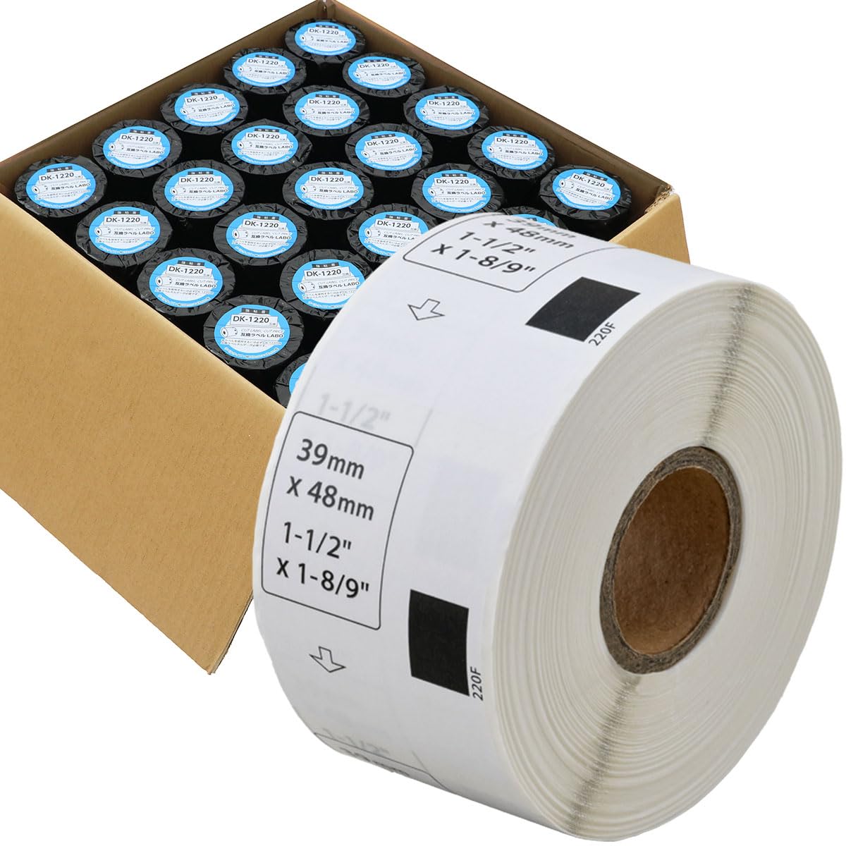 【互換ラベルLabo】 DK-1220 ブラザー 互換 ラベル 50ロールセット brother QL-700 / QL-800 / QL-820NWB 等に 14,850円