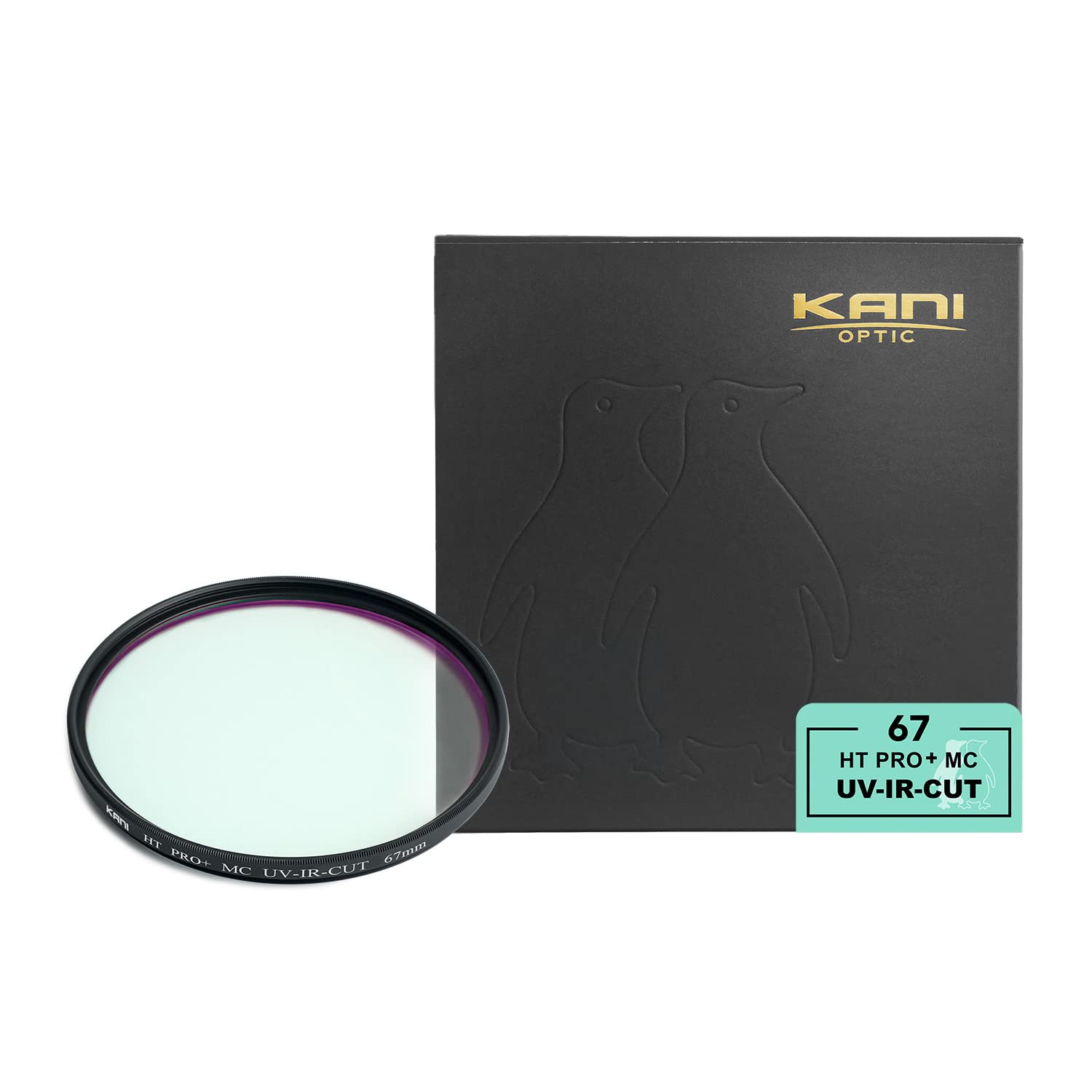 KANI 67mm UVフィルター HT PRO+ MC UV-IR-CUT 紫外線カット 赤外線カット レンズ保護用 低反射 撥水 撥油 防汚 帯電防止 ナノコーティング 806567｜松陰屋 店