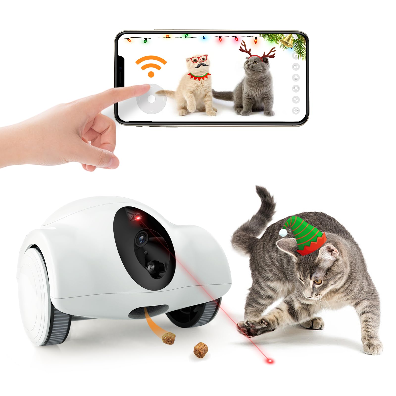 未使用 skymee Owl Robot 移動式ペットカメラ 自動給餌器 楽天市場】SKYMEE OWL ROBOT フクロウロボット（スカイミー